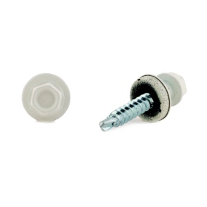 Farmerskrue 4.8x35 EL Hvit 250stk