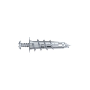 Gipsplateplugg 1-10mm m/skrue 6stk