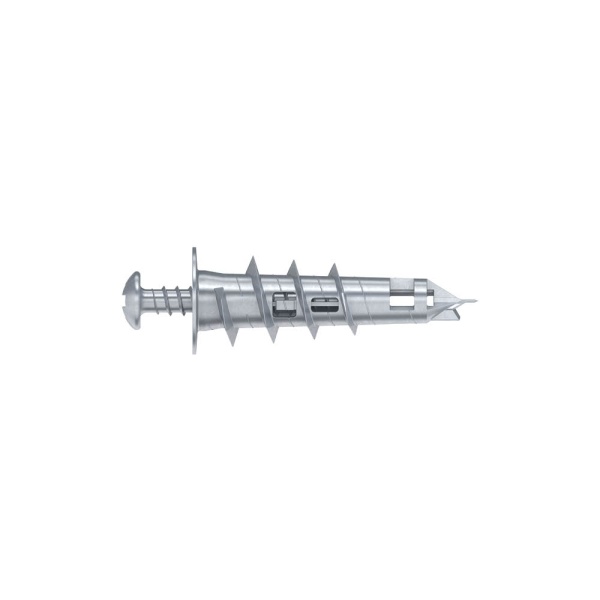 Gipsplateplugg 1-10mm m/skrue 6stk