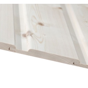 14x120 Rustikk rund Mix furu