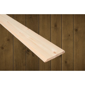 14x120 Faspanel beiset RØFF Skog furu