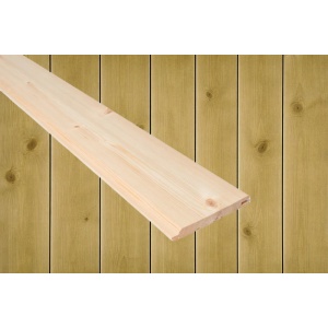 14x120 Faspanel beiset RØFF Sjøsand furu