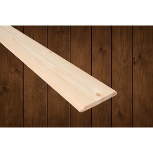 14x120 Faspanel beiset RØFF Skog mix furu