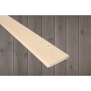 14x120 Glattpanel beiset RØFF Sjøbris furu