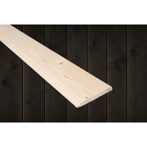 14x120 Perlestaff beiset RØFF Brent furu