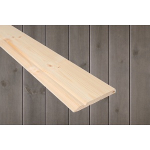 14x145 Krokskog beiset RØFF Sjøbris furu