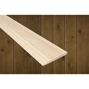 14x145 Møllerstue beiset RØFF Skog furu