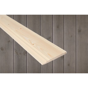 14x145 Møllerstue beiset RØFF Sjøbris furu