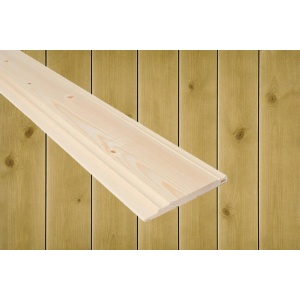 14x145 Møllerstue beiset RØFF Sjøsand furu