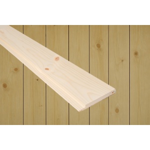 14x145 Skygge Rett beiset RØFF Vidde furu