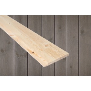 14x145 Skygge Skrå beiset RØFF Sjøbris furu