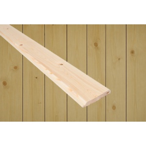 14x95 Faspanel beiset RØFF Vidde mix gran