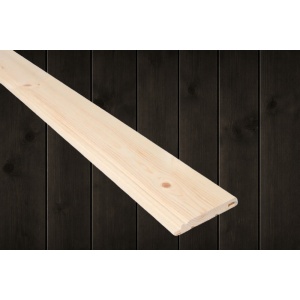 14x95 Perlestaff beiset RØFF Brent furu