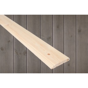 14x95 Perlestaff beiset RØFF Sjøbris furu