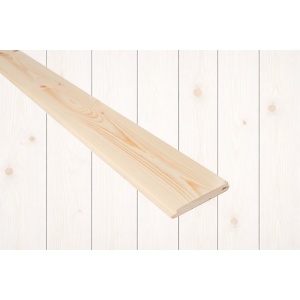 14x95 Sprekkpanel / Låvepanel White mix furu