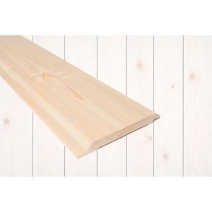 21x195 Østerdalspanel White mix furu