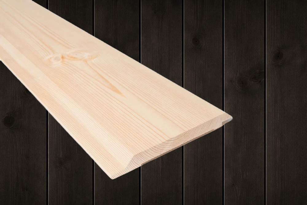 21x195 Østerdalspanel beiset RØFF Brent furu