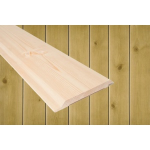 21x195 Østerdalspanel beiset RØFF Sjøsand furu