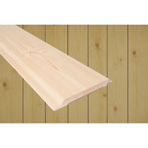 21x195 Østerdalspanel beiset RØFF Vidde mix furu