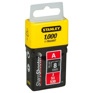 STIFT LITE DUTY 8mm 5/16 1000stk Type A (6/48) STANLEY