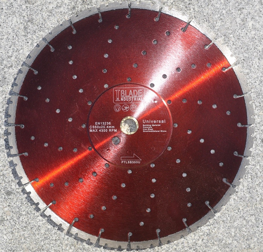 Diamant kutteskive 350mm Industrial Blade Proff