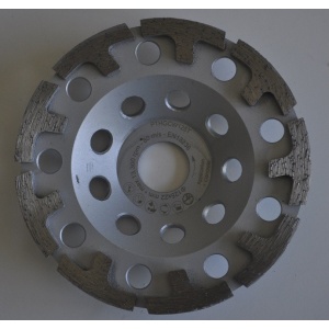 Slipekopp diamant Ø125mm 22.2mm T-type dynamisk balansert
