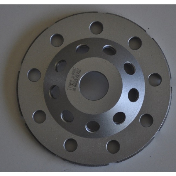 Slipekopp diamant Ø125mm 22.2mm T-type dynamisk balansert