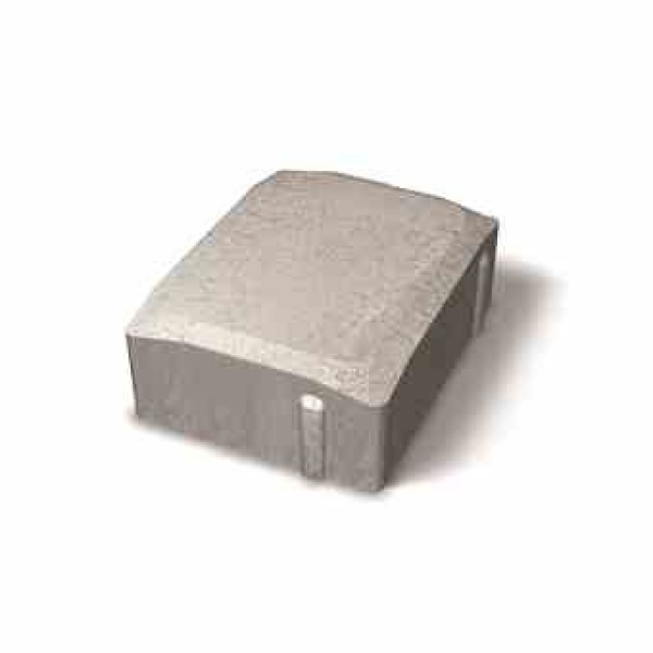 Stil halvstein belegningsstein 10,5x14x6cm gråmix