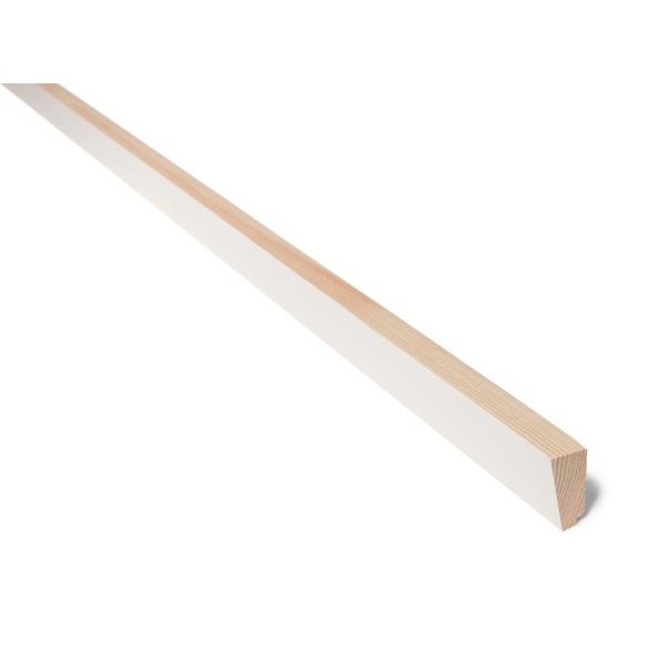 21x45 taklist enkel skygge furu malt