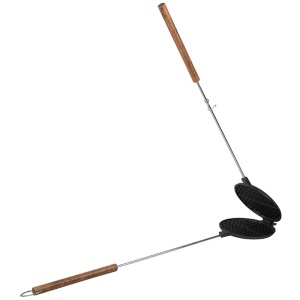 Vaffeljern for bål