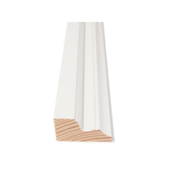 21x45 taklist / brystlist Antikk furu malt