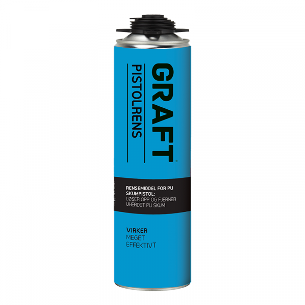 Rens for skumpistol 500ml Graft Profesjonell