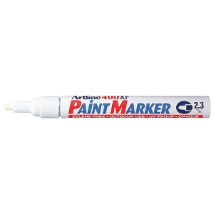 Tusj Paint Marker Artline 400XF Hvit