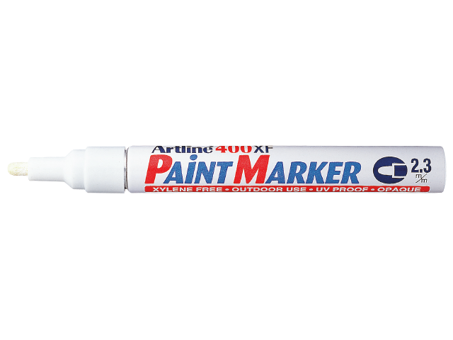 Tusj Paint Marker Artline 400XF Hvit