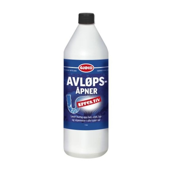 Avløpsåpner 1L Gjøco