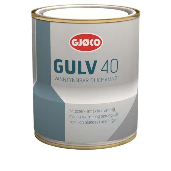 Gulv 40 Vanntynnbar 0.68L Gjøco