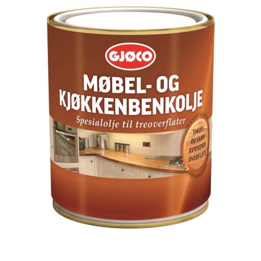 Møbel- og kjøkkenbenkolje 0.68L Gjøco