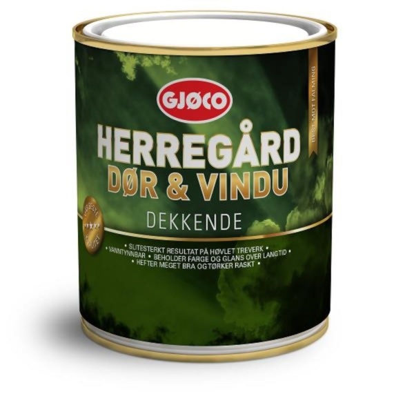 Herrehård Dør- og Vindusmaling 0.68L Gjøco