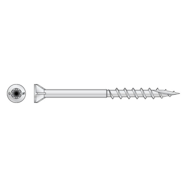 Terrasseskrue 4.2x45 400 stk Impreg®X4