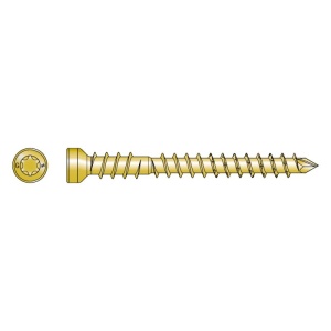 Gulvskrue for hardt treverk 4.2x42 250 stk LTSFH T15