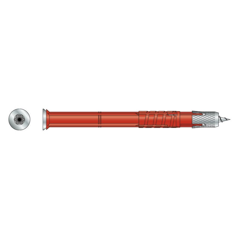 Lettbetongplugg 8x120 LBP C1 50stk