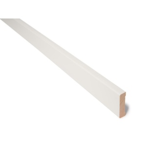 15x58 karmlist rund enkel furu malt