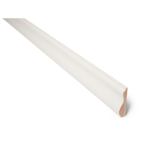 18x70 karmlist Pølse profilert furu malt