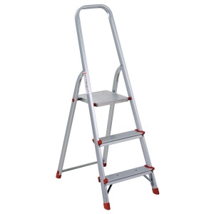 Gardintrapp SLA-3C 3 trinn aluminium