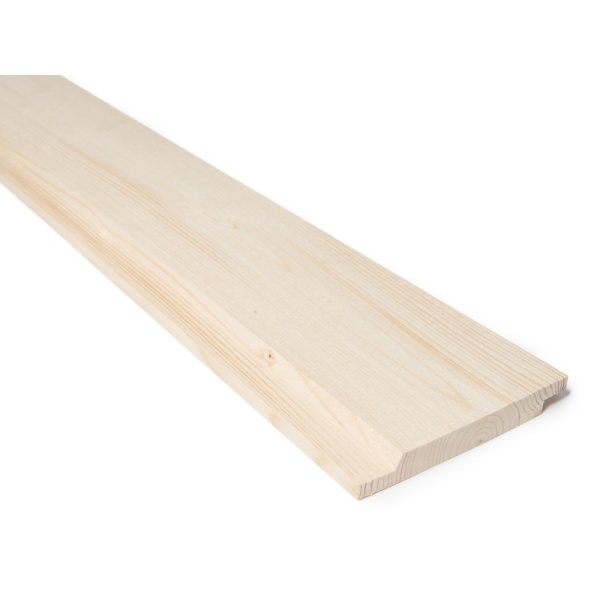 19x148 Dobbelfals kledning Ny 60GR gran 2.sort