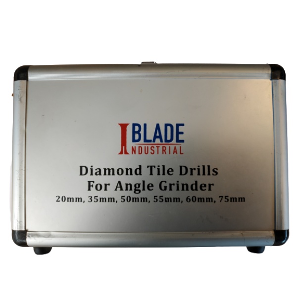 Diamantbor M14 Sett med 20- 35- 50- 55- 60- og 75mm tørrboring Industrial Blade