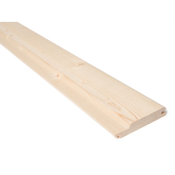 22x120 Utvendig rustikk ru 2.sort gran kledning