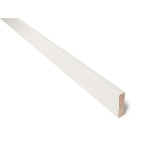 15x58 fotlist rund enkel furu malt