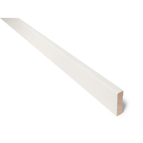 15x58 fotlist rund enkel furu malt