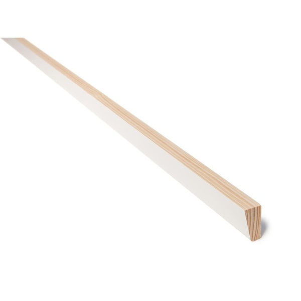 21x45 Taklist rund furu malt